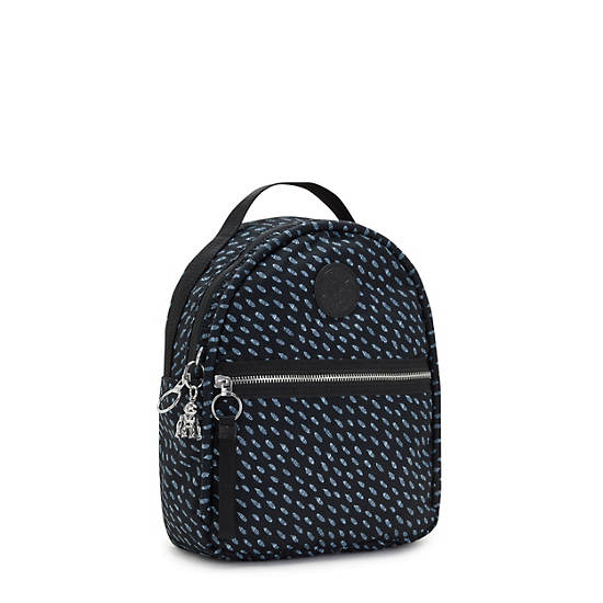 Kipling Kae Printed Sırt Çantaları Siyah | TR 1623DF